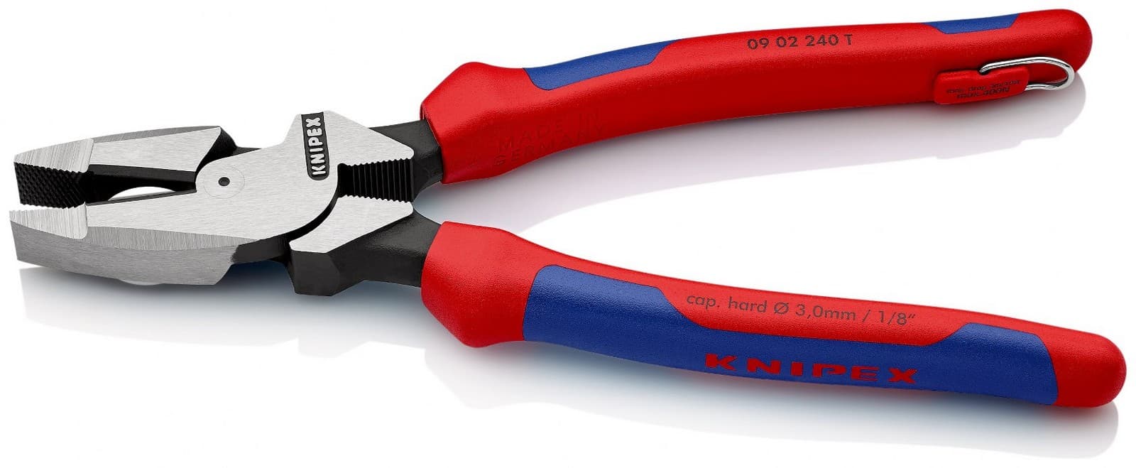 Knipex 09 02 240 T BK kombinovana klešta ojačana Lineman, 240 mm  - slika 5