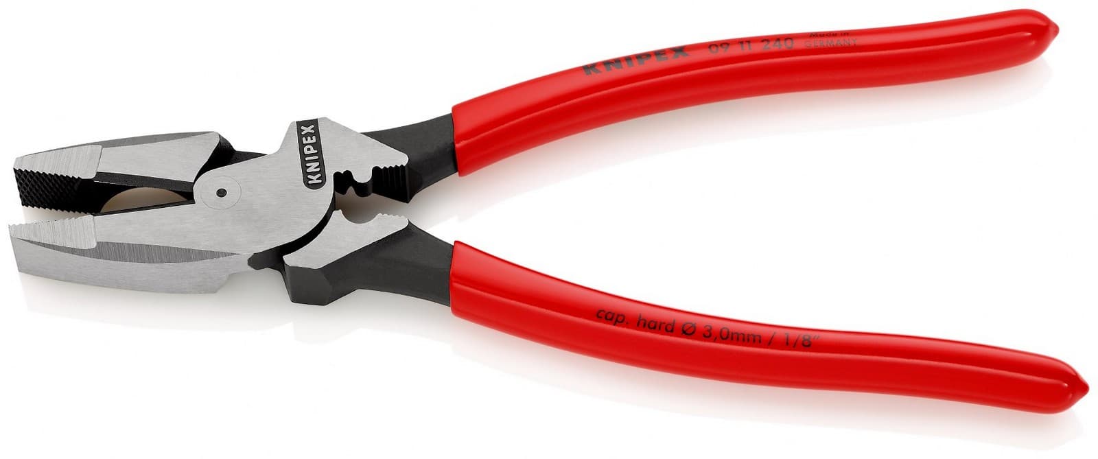 Knipex 09 11 240 SB kombinovana klešta ojačana Lineman 240 mm  - slika 2