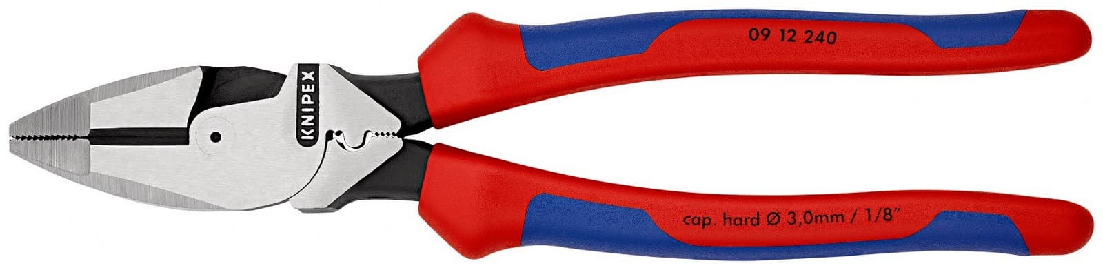 Knipex kombinovana klešta za kablove Lineman 240mm 09 12 240 - slika 2