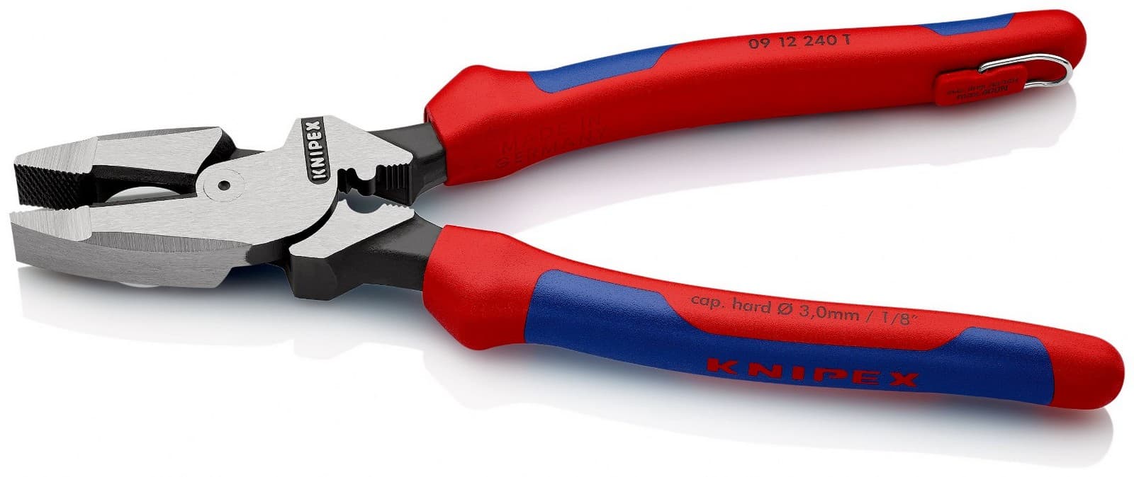 Knipex 09 12 240 T BK kombinovana klešta ojačana Lineman, 240 mm  - slika 5