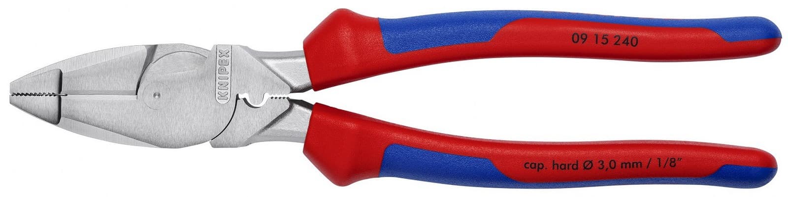 Knipex kombinovana klešta za kablove Lineman 240mm 09 15 240 - slika 3