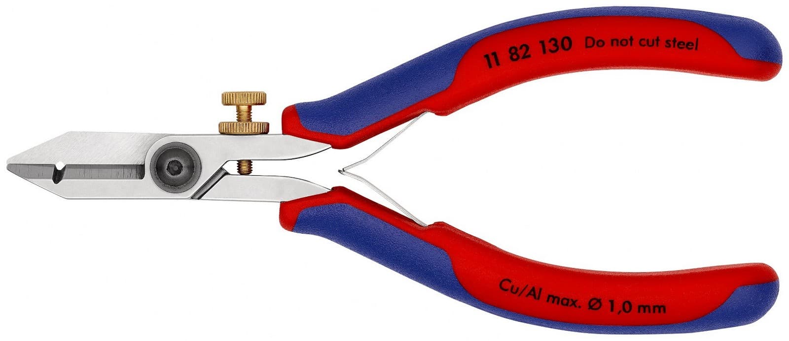 Knipex makaze za skidanje izolacije za elektroniku 140mm 11 82 130 - slika 3