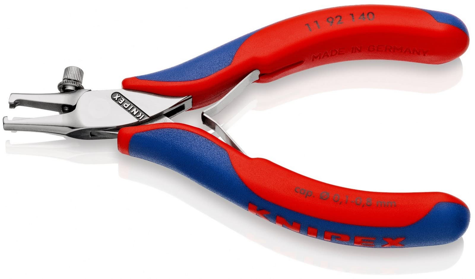 Knipex klešta za skidanje izolacije za elektroniku 140mm 11 92 140 - slika 2