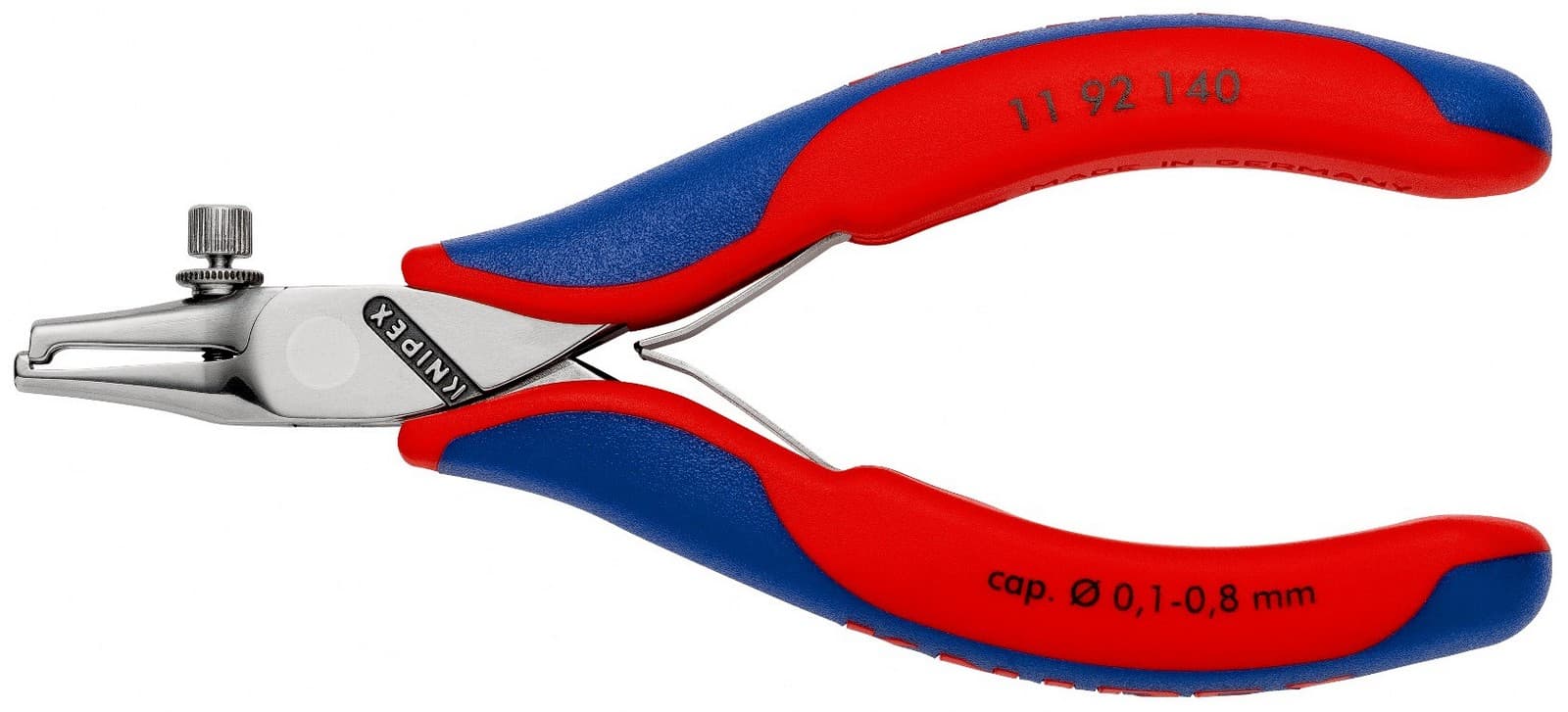 Knipex klešta za skidanje izolacije za elektroniku 140mm 11 92 140 - slika 3