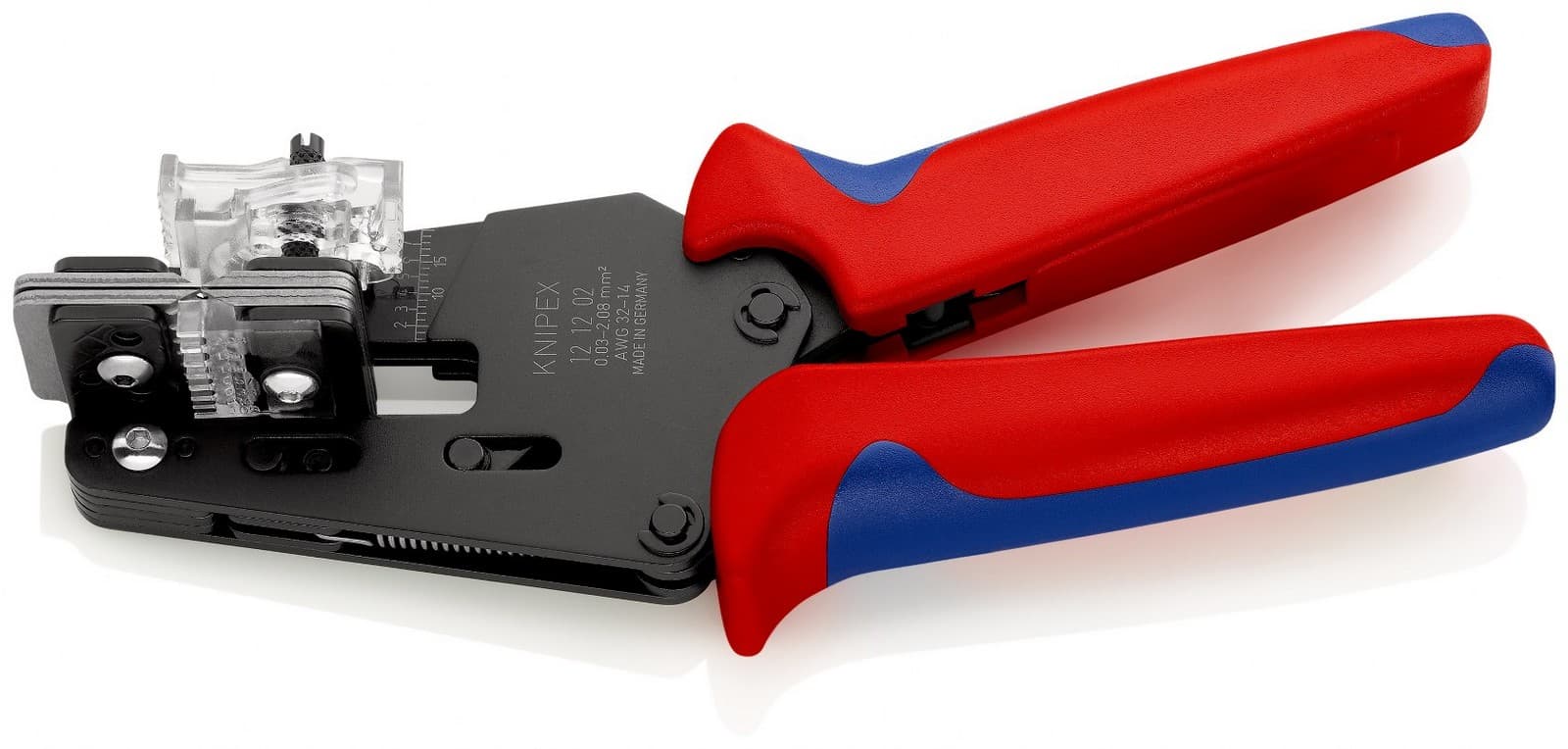 Knipex precizni skidač izolacije s profilnim noževima 0.03-2.08mm² 12 12 02 - slika 2