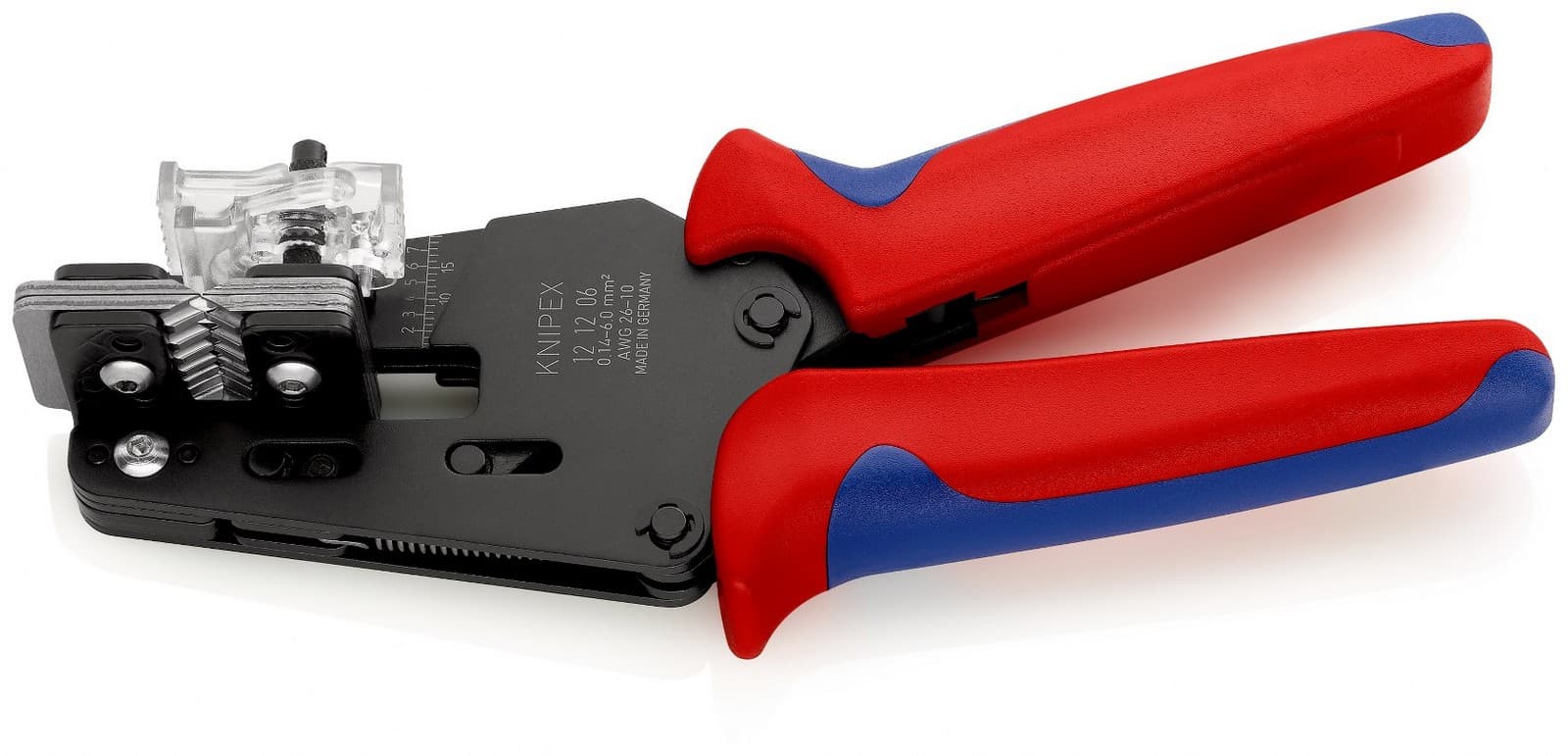 Knipex precizni skidač izolacije s profilnim noževima 0.14-6.00mm² 12 12 06 - slika 4