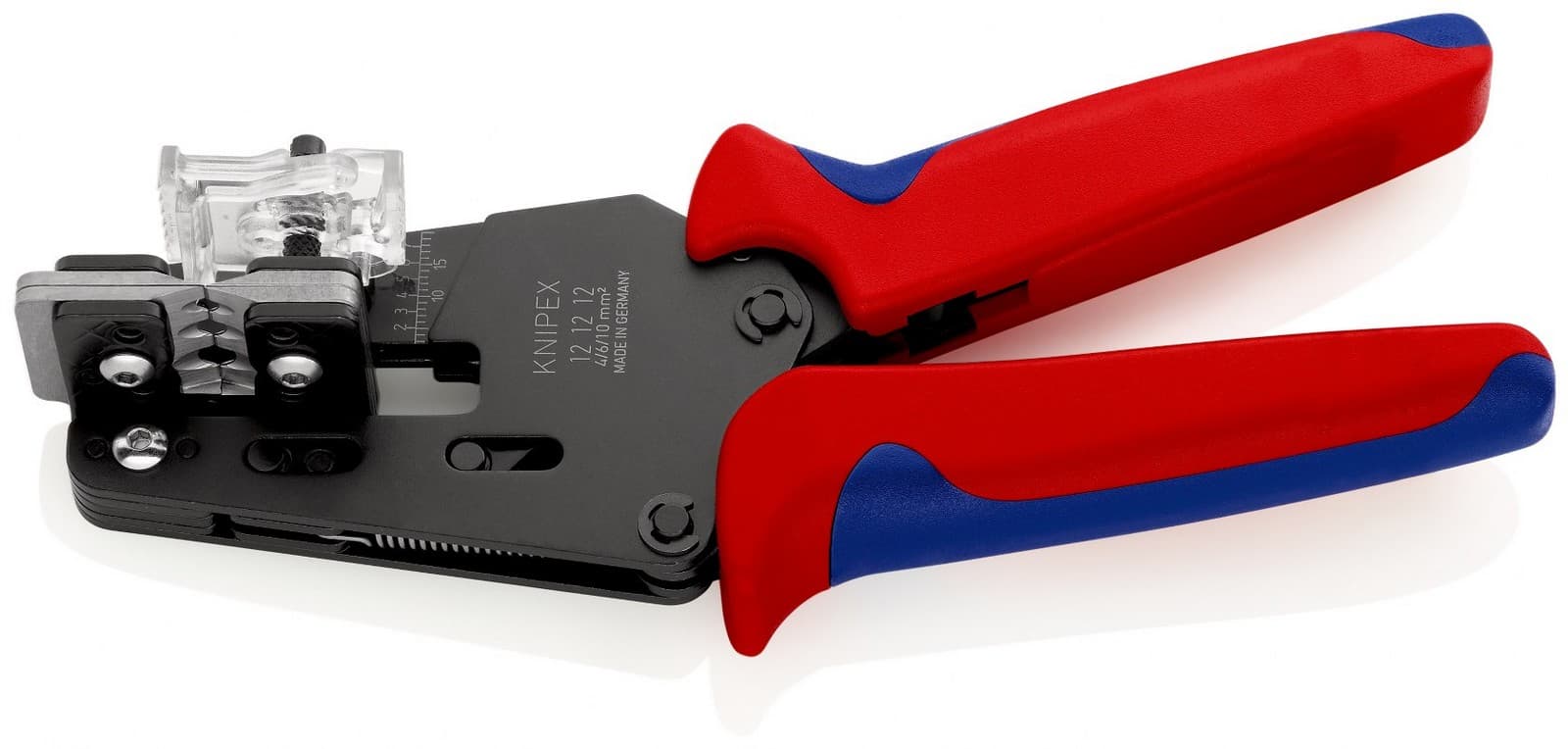 Knipex precizni skidač izolacije s profilnim noževima za solarne kablove 4.0-10.0mm² 12 12 12 - slika 4