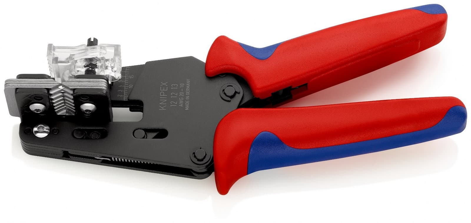 Knipex precizni skidač izolacije s profilnim noževima za AWG 10-20 12 12 13 - slika 4