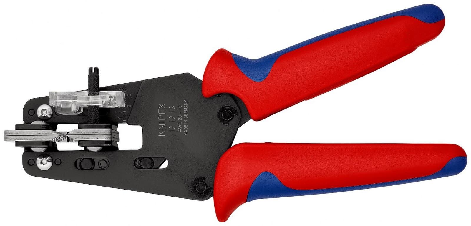 Knipex precizni skidač izolacije s profilnim noževima za AWG 10-20 12 12 13 - slika 5
