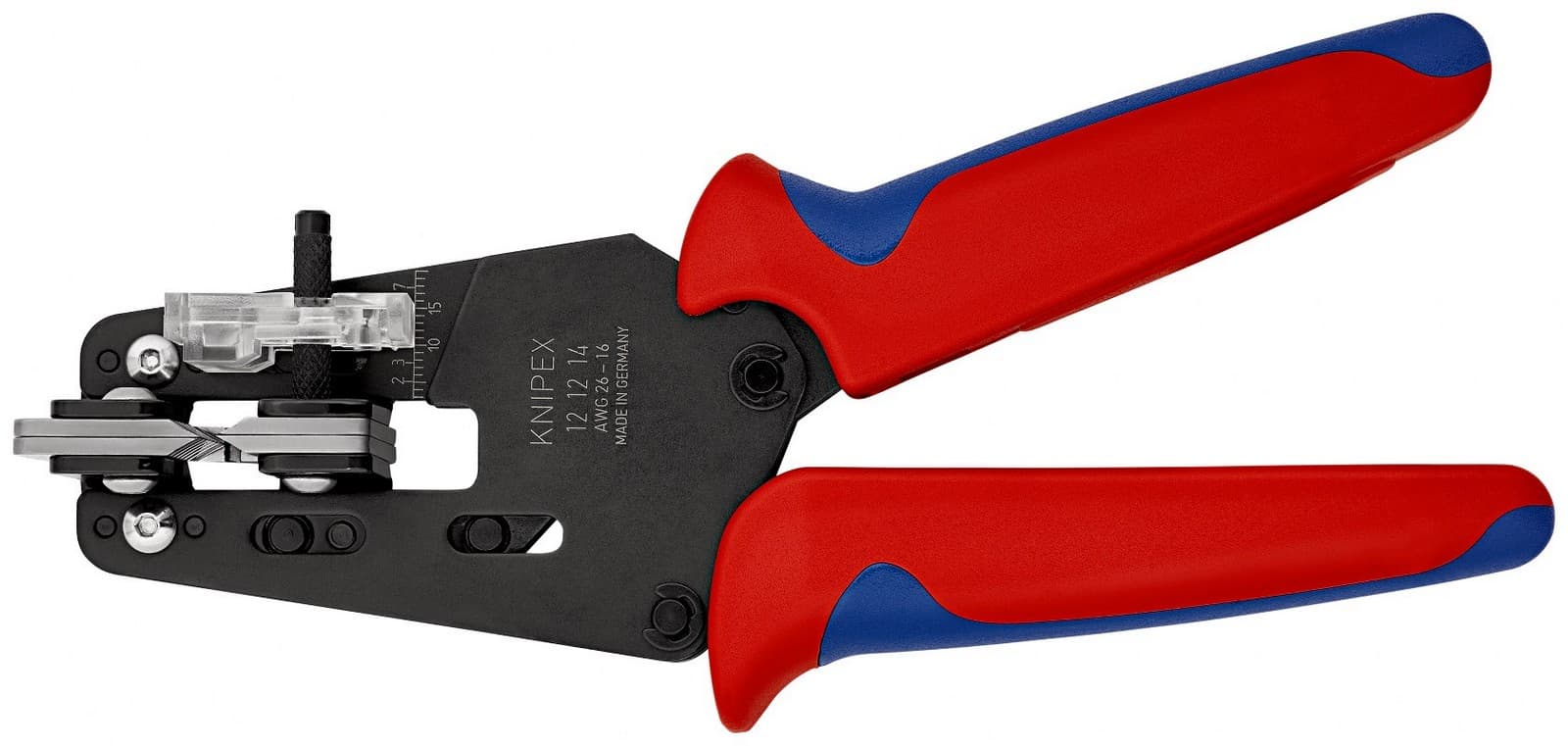 Knipex precizni skidač izolacije s profilnim noževima za AWG 16-26 12 12 14 - slika 5