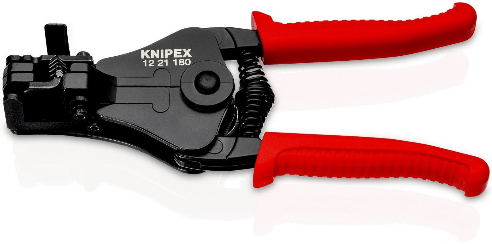 Knipex klešta za skidanje izolacije s profilnim noževima 0.5-6.0mm² 12 21 180 - slika 2