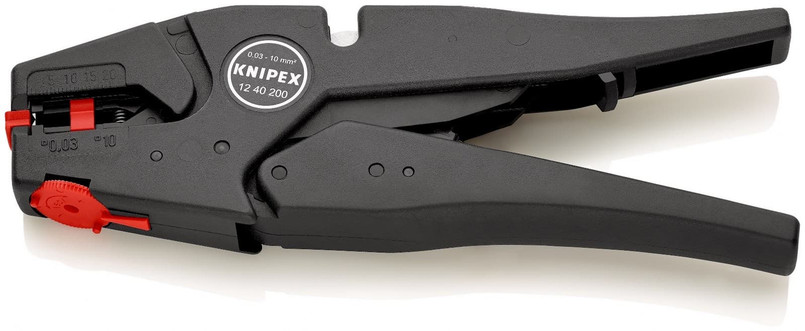 Knipex 12 40 200 automatska klešta za skidanje izolacije 200 mm - slika 4