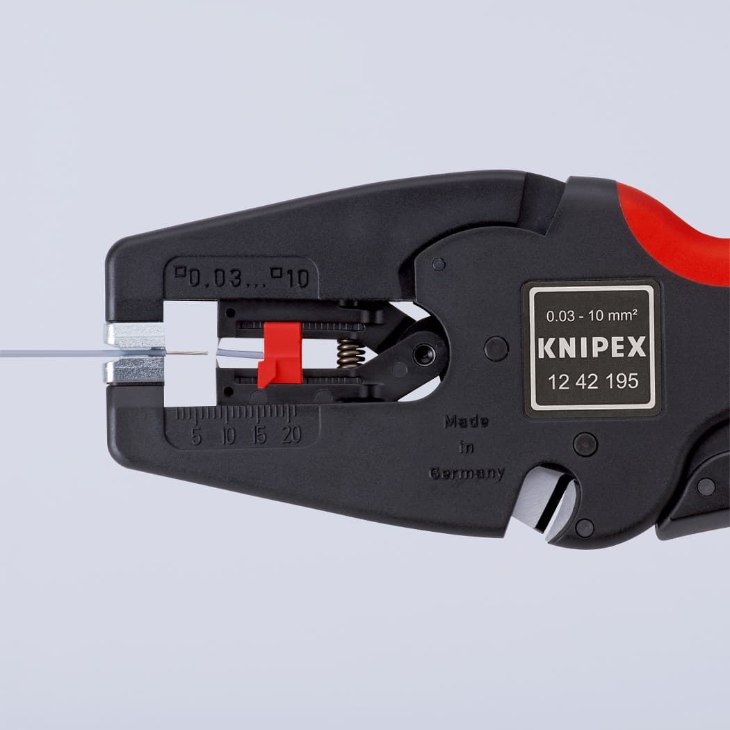 Knipex automatska klešta za skidanje izolacije MultiStrip 12 42 195 - slika 5