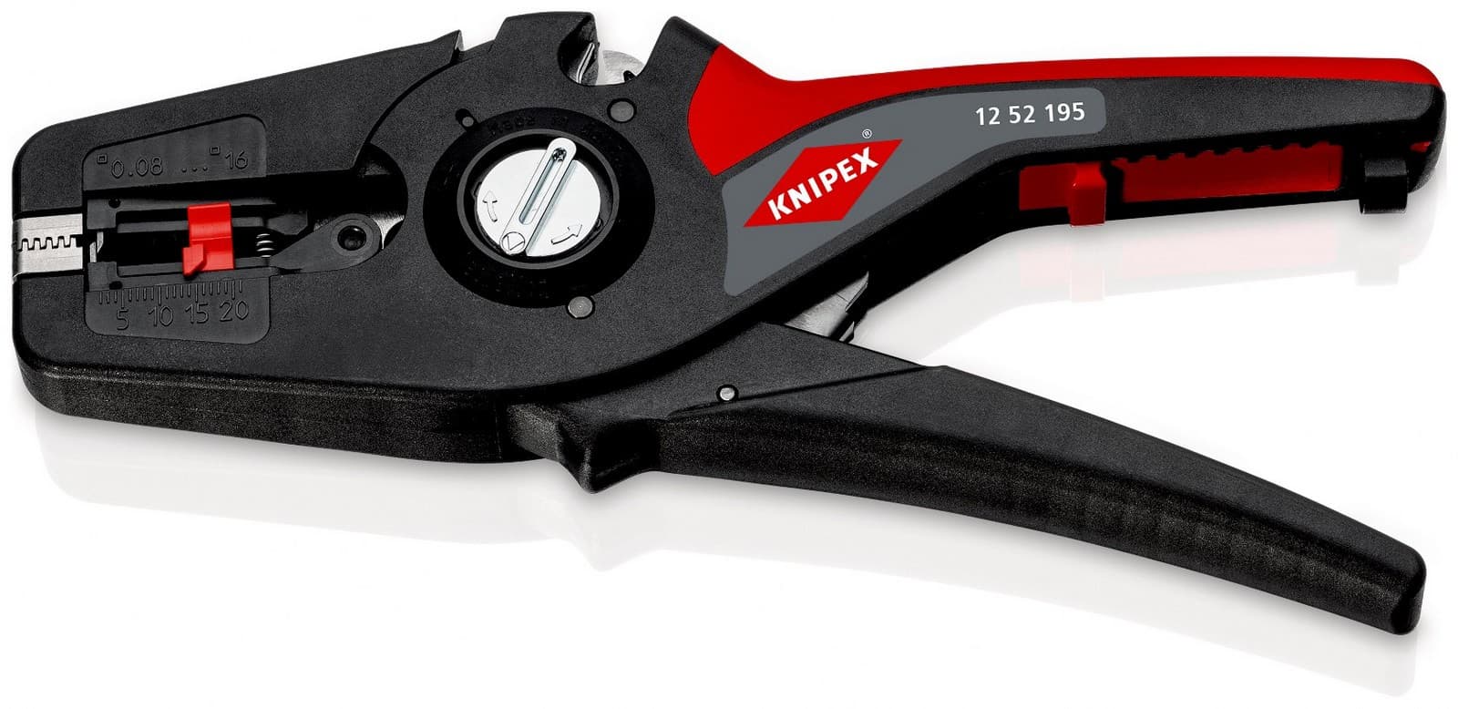 Knipex automatska klešta za skidanje izolacije PreciStrip16 12 52 195 - slika 2