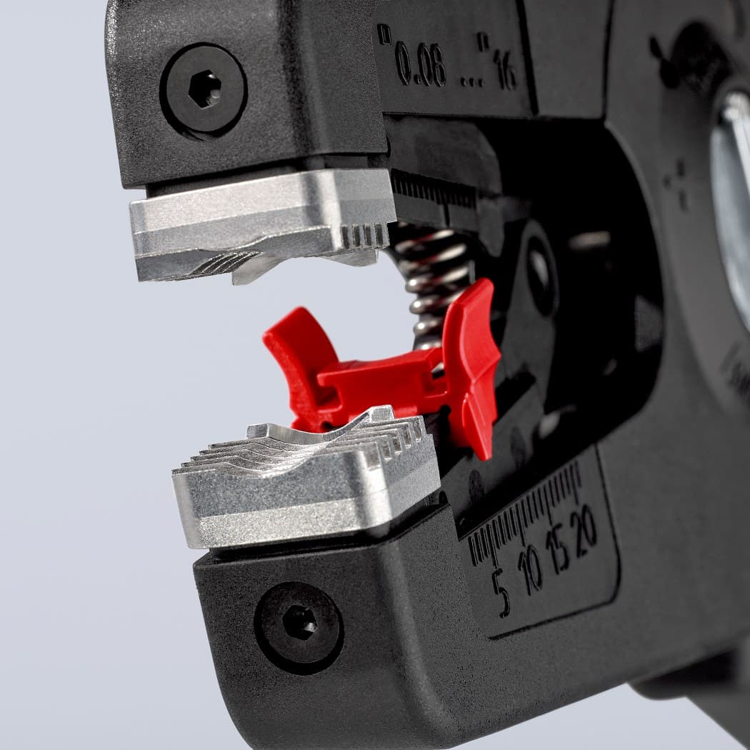 Knipex automatska klešta za skidanje izolacije PreciStrip16 12 52 195 - slika 18