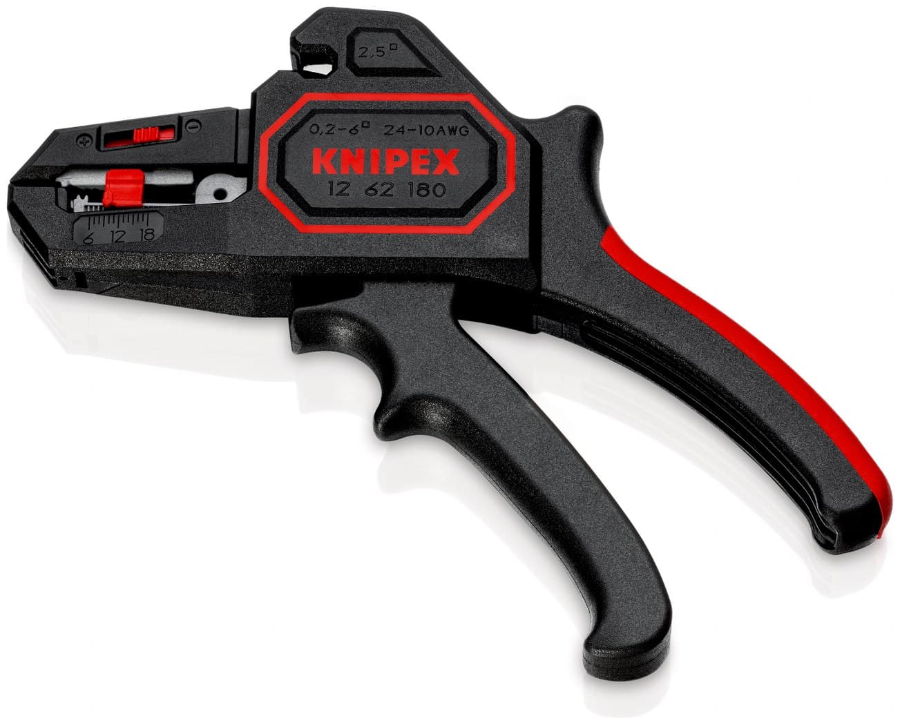 Knipex automatski striper 0,2 - 6,0 mm² 12 62 180 - slika 2