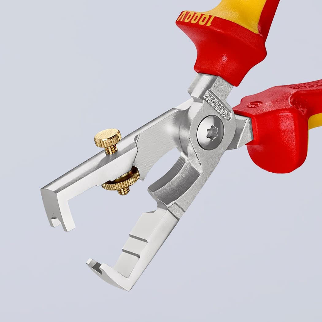 Knipex Strix klešta za skidanje izolacije 1000V VDE 180mm 13 66 180 - slika 7