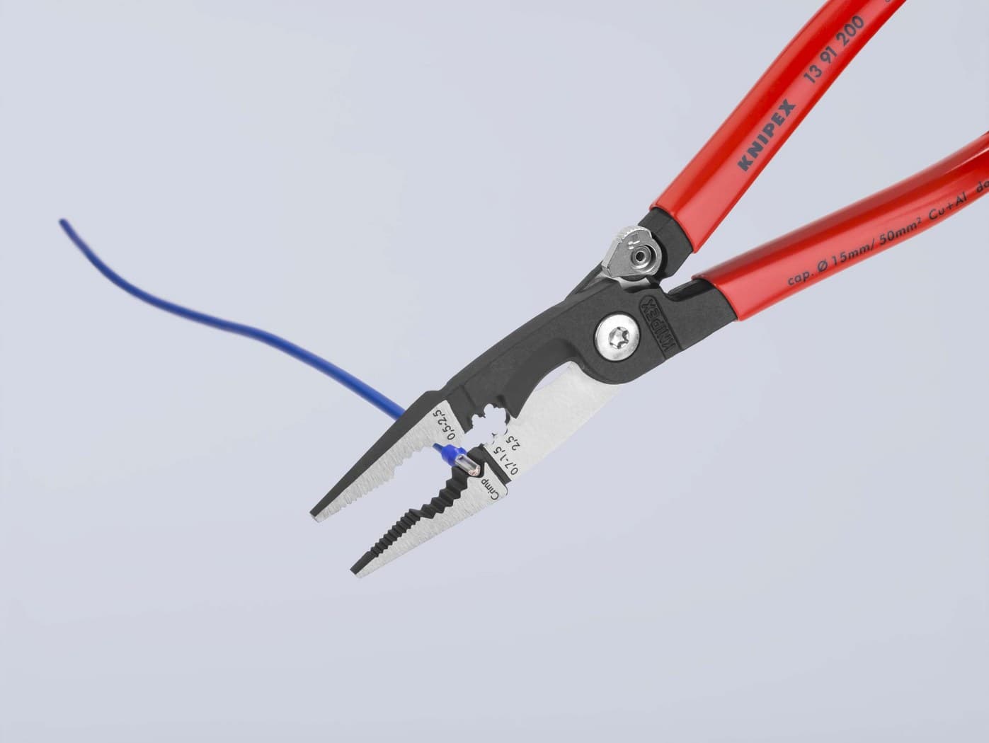Knipex električarska klešta sa 6 funkcija 200mm 13 91 200 - slika 11