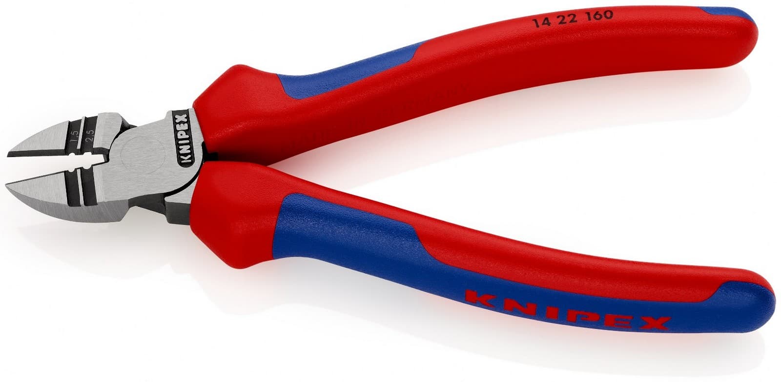 Knipex klešta za skidanje izolacije sa bočnim sečenjem 160mm 14 22 160 - slika 2