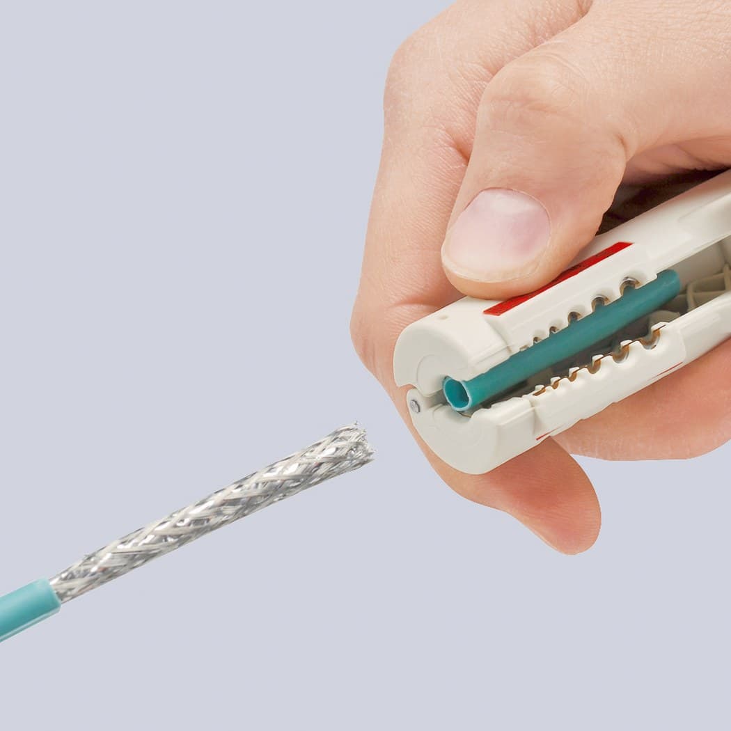 Knipex alat za skidanje izolacije sa UTP i STP kablova 16 65 125 SB - slika 4