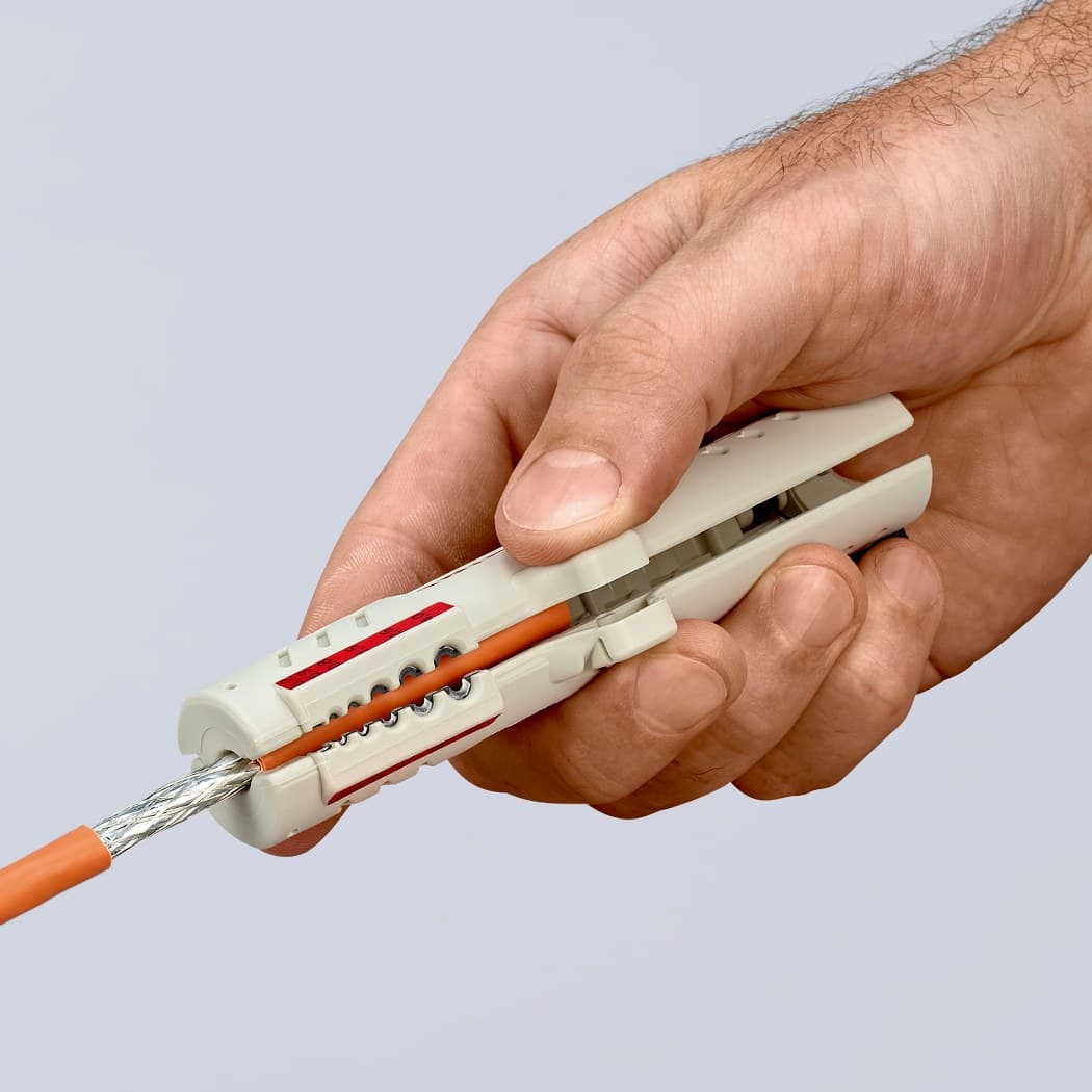Knipex alat za skidanje izolacije sa UTP i STP kablova 16 65 125 SB - slika 5