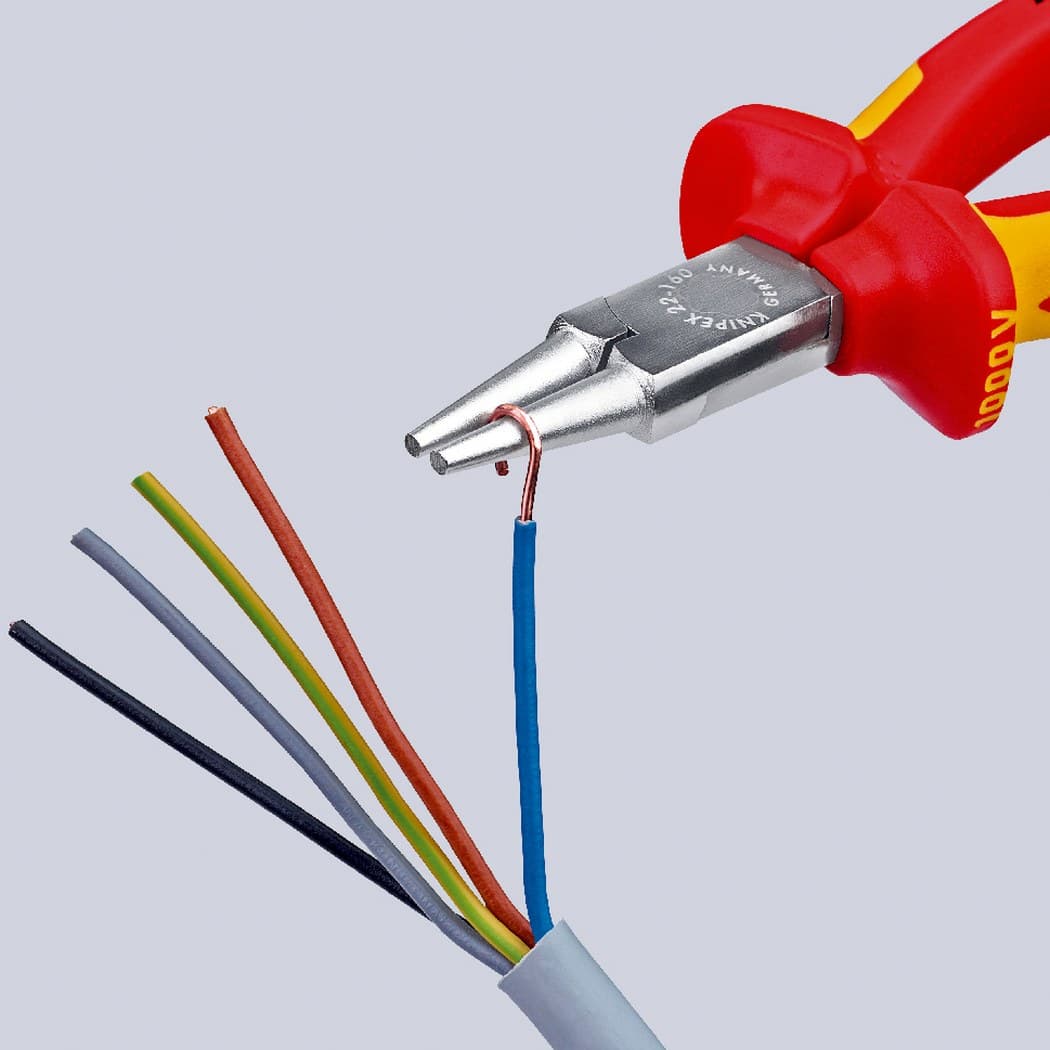 Knipex izolovana klešta za hvatanje sa okruglim čeljustima 1000V VDE 160mm 22 06 160 - slika 4