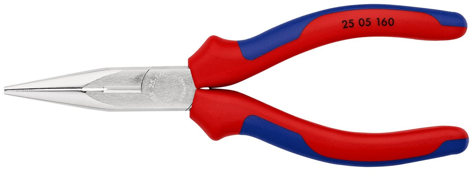 Knipex 25 05 160 SB Špicasta klešta sa sa bočnim sečenjem hromirana 160 mm  - slika 3