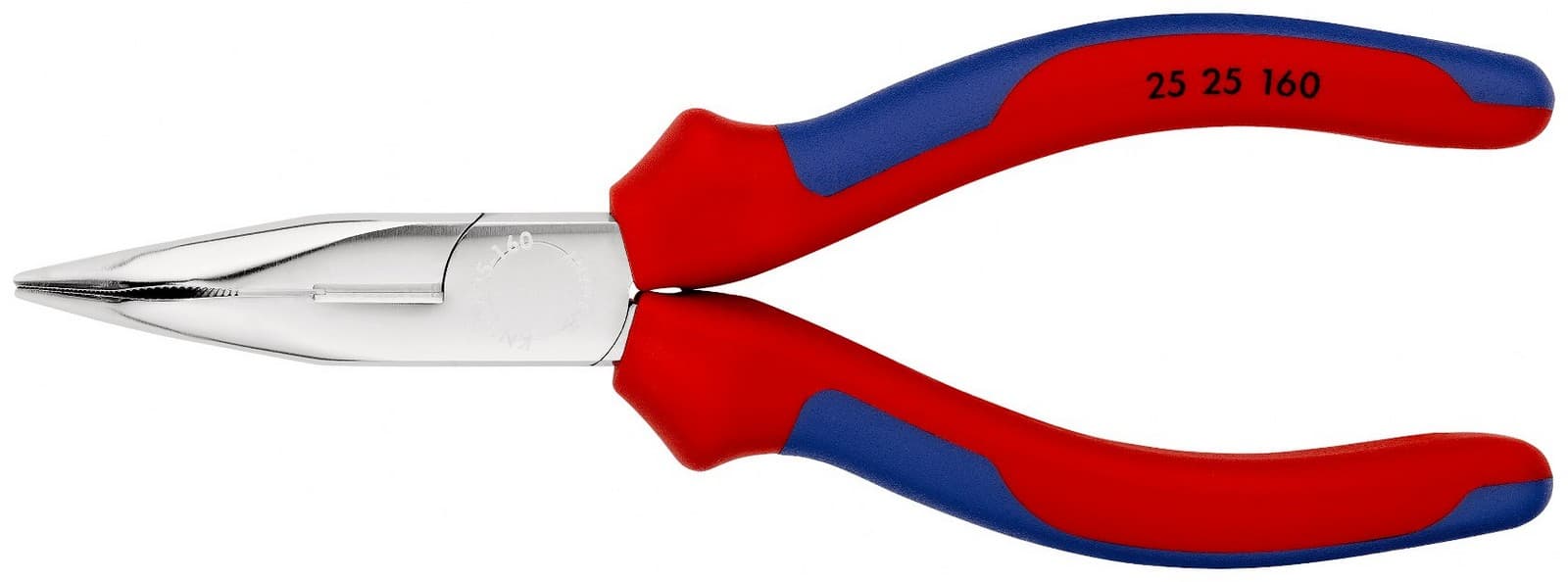Knipex klešta špic kriva sa bočnim sečenjem 160mm 25 25 160 - slika 3