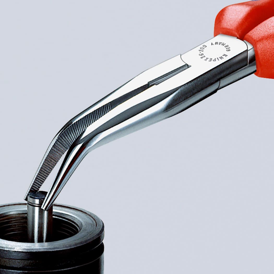 Knipex klešta špic kriva 200mm sa mogućnošću kačenja 26 25 200 T - slika 4