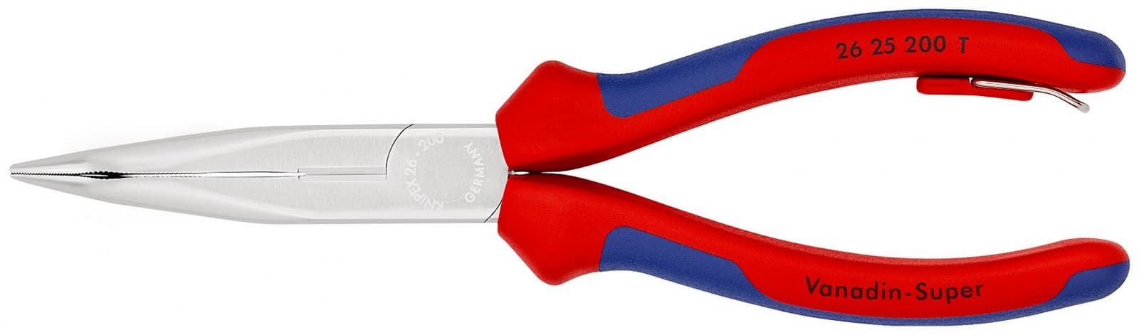 Knipex klešta špic kriva 200mm sa mogućnošću kačenja 26 25 200 T - slika 6