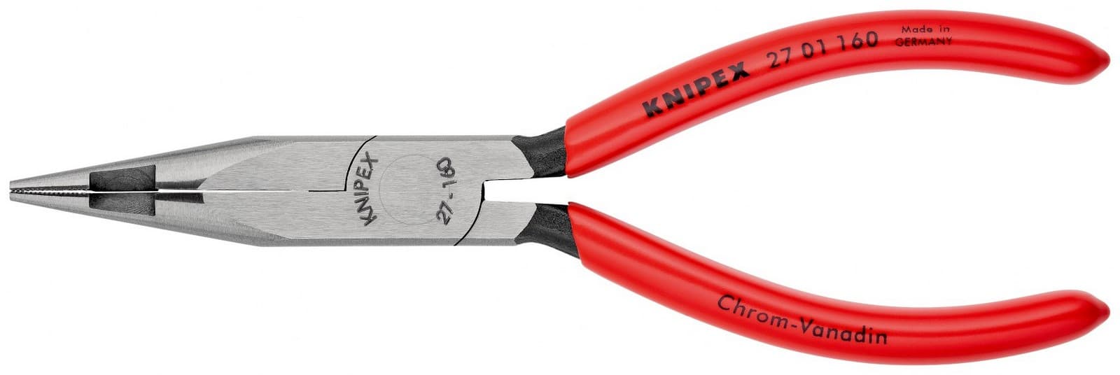 Knipex klešta za hvatanje poluokrugla sa oštricom u sredini 160 mm 27 01 160 - slika 3