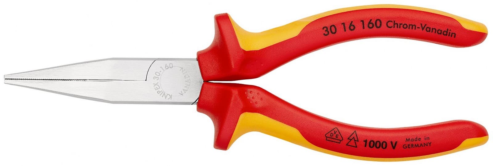 Knipex 30 16 160 SB Langbeck klešta izolovana, VDE, hromirane 160 mm  - slika 3