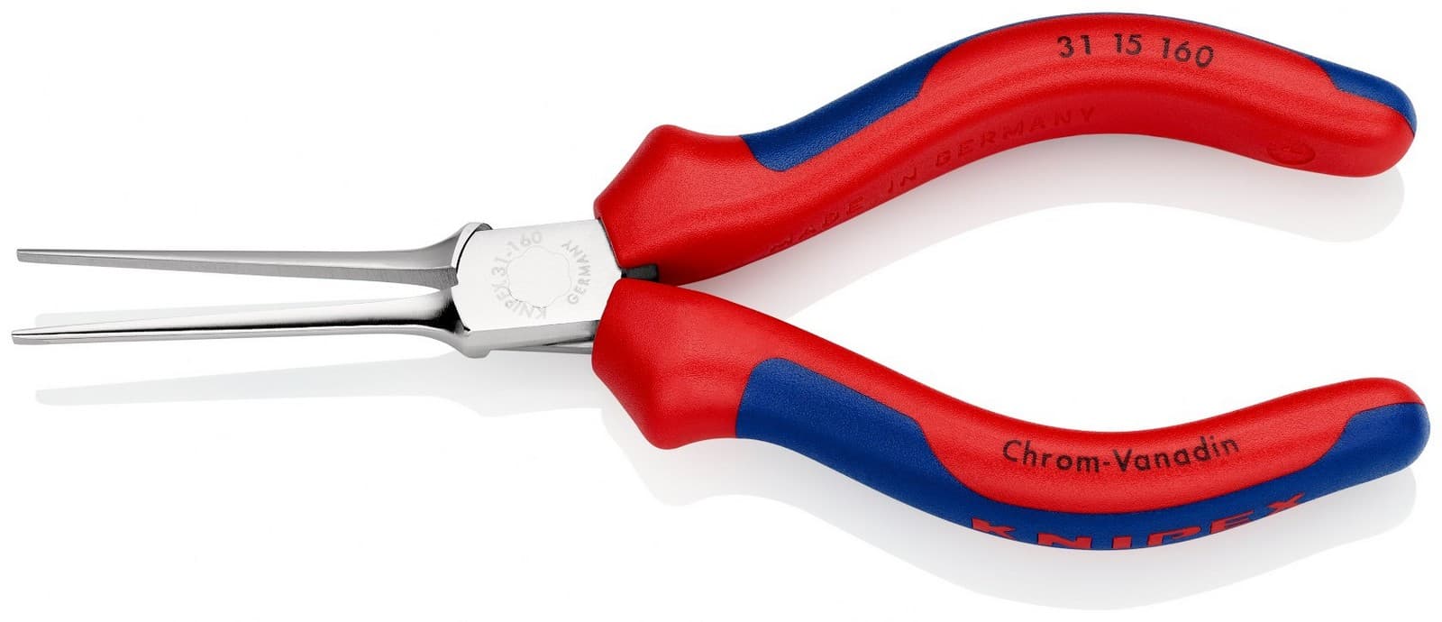 Knipex špicasta klešta za hvatanje prava 160mm 31 15 160 - slika 2
