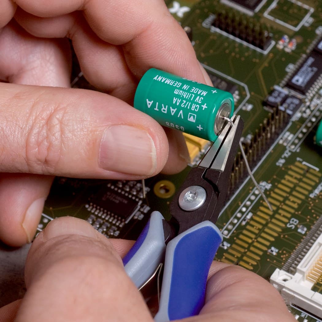 Knipex precizna klešta za hvatanje za elektroniku 135mm 34 12 130 - slika 3