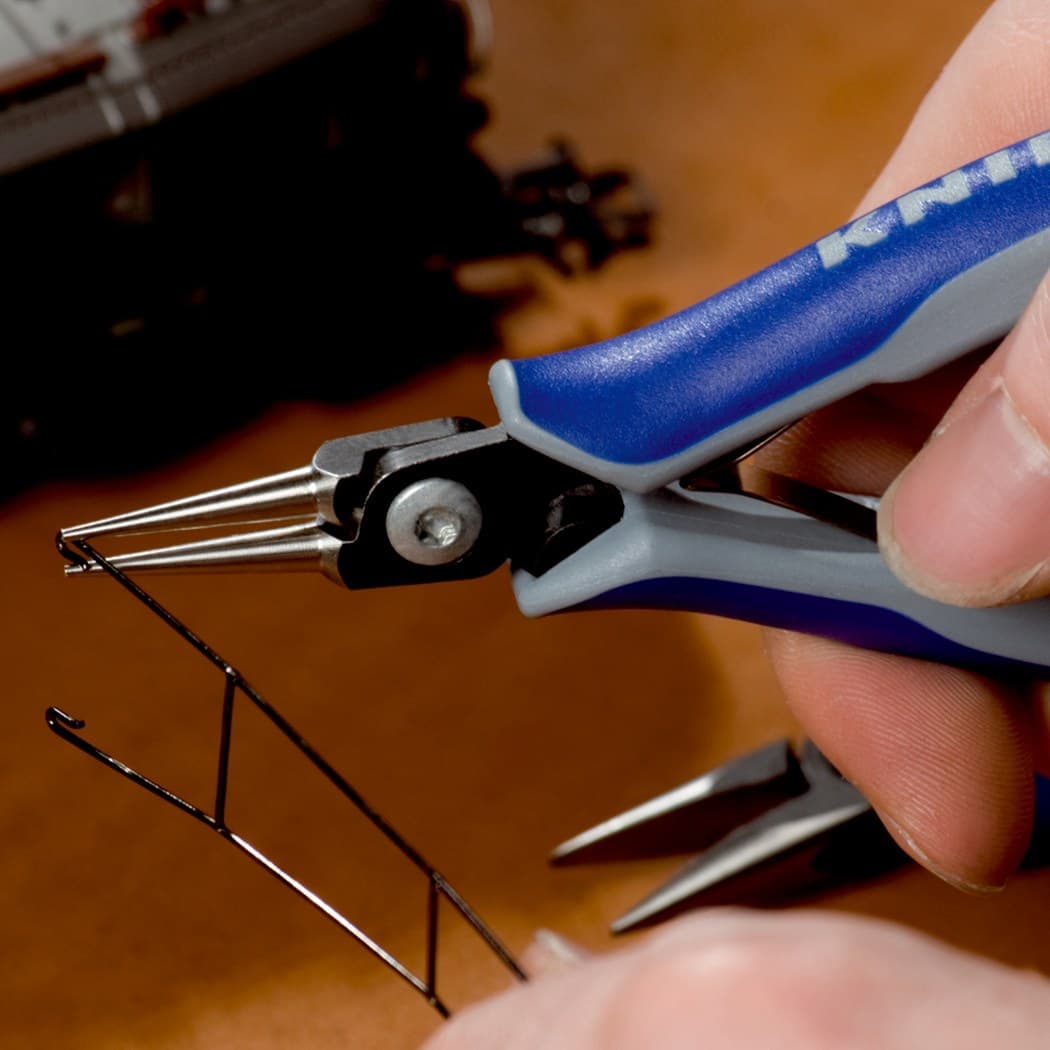 Knipex precizna klešta za hvatanje za elektroniku 135mm 34 32 130 - slika 3