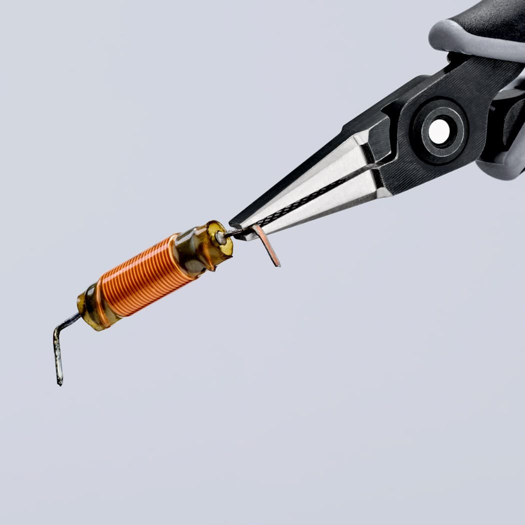 Knipex precizna klešta za hvatanje za elektroniku ESD 130mm 34 42 130 ESD - slika 5