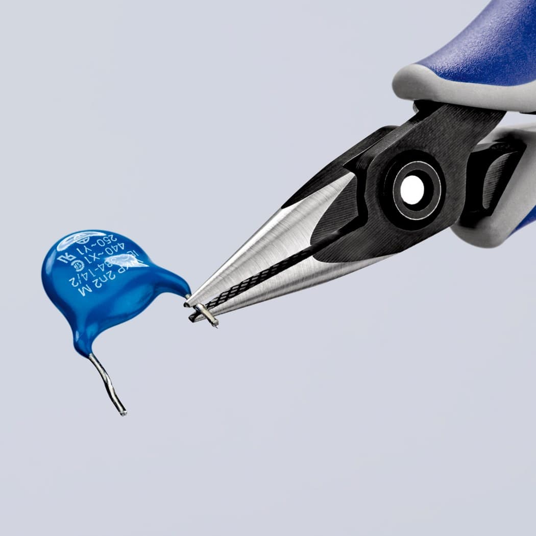 Knipex precizna klešta za hvatanje za elektroniku 130mm 34 52 130 - slika 5