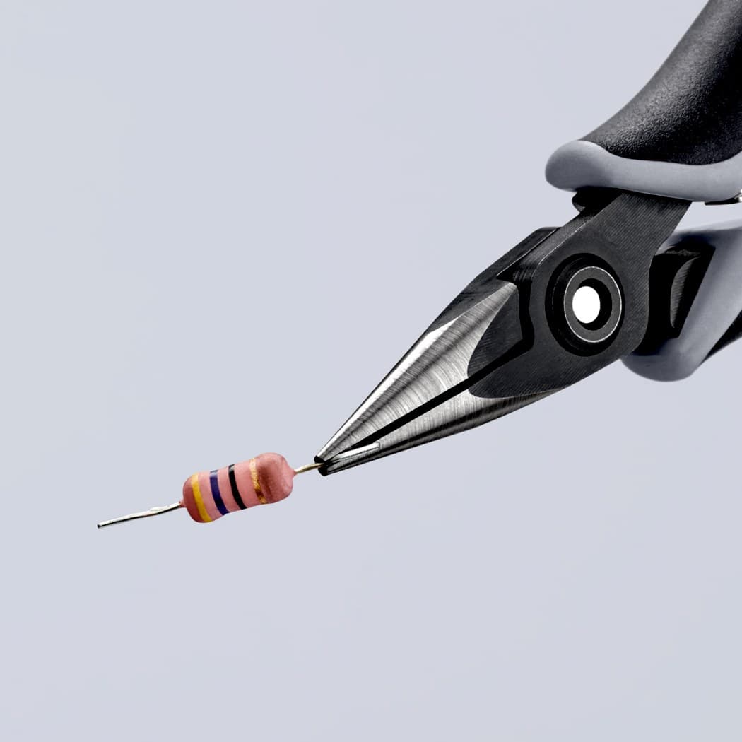 Knipex precizna klešta za hvatanje za elektroniku ESD 130mm 34 52 130 ESD - slika 4