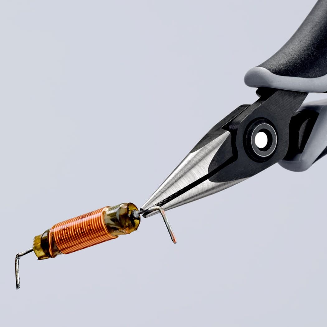 Knipex precizna klešta za hvatanje za elektroniku ESD 130mm 34 52 130 ESD - slika 5