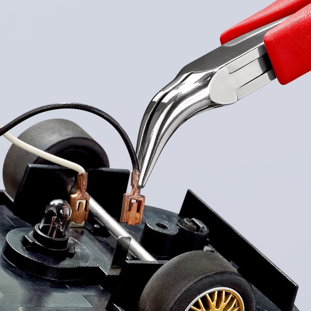 Knipex klešta za hvatanje za elektroniku pod uglom od 45° 115mm 35 41 115 - slika 4