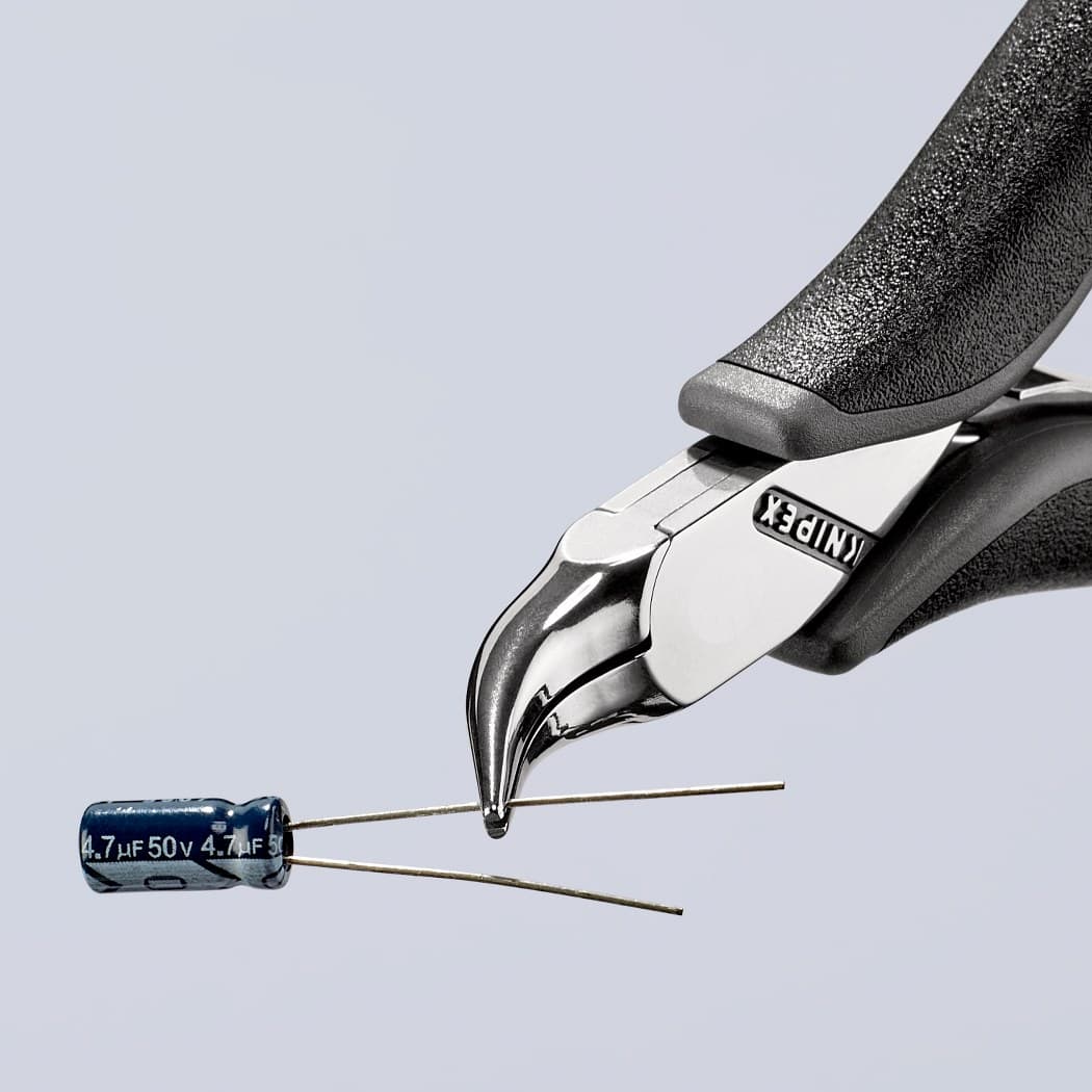 Knipex elektroničarska klešta za hvatanje ESD pod uglom 45° 115mm 35 42 115 ESD - slika 4