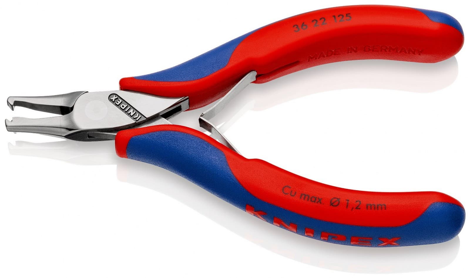 Knipex elektroničarska klešta za opremanje 125mm 36 22 125 - slika 2