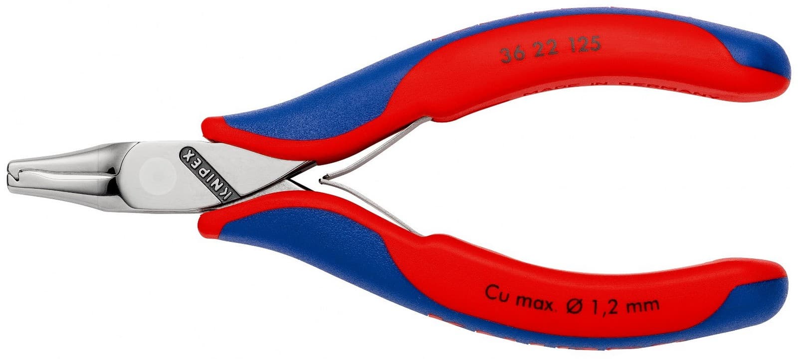 Knipex elektroničarska klešta za opremanje 125mm 36 22 125 - slika 3