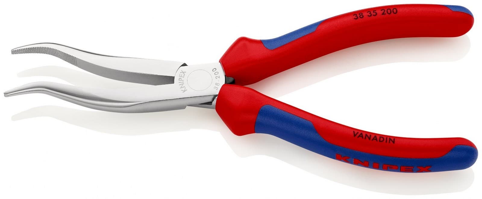 Knipex mehaničarska klešta za hvatanje kriva 200mm 38 35 200 - slika 2