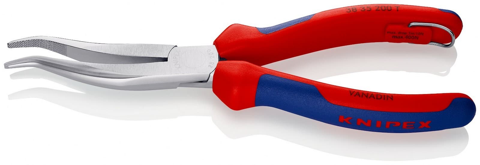 Knipex mehaničarska klešta za hvatanje kriva 200mm sa mogućnošću kačenja 38 35 200 T - slika 2