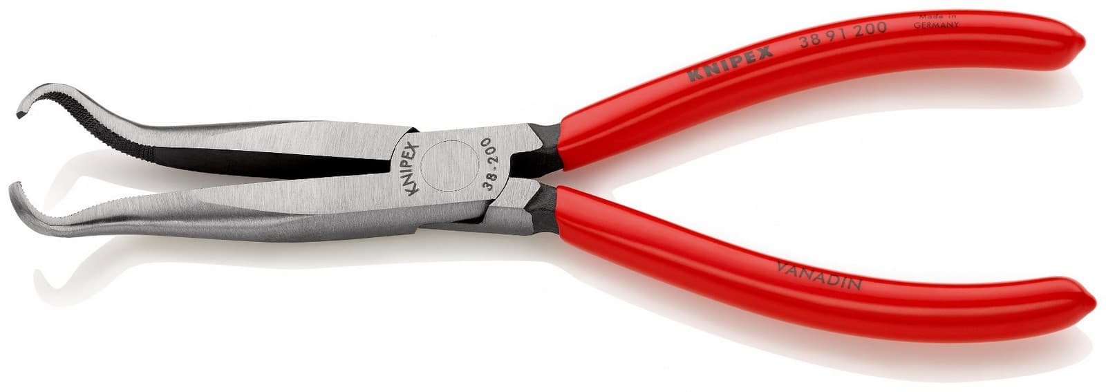 Knipex mehaničarska klešta za hvatanje kablova svećica 200mm 38 91 200 - slika 2