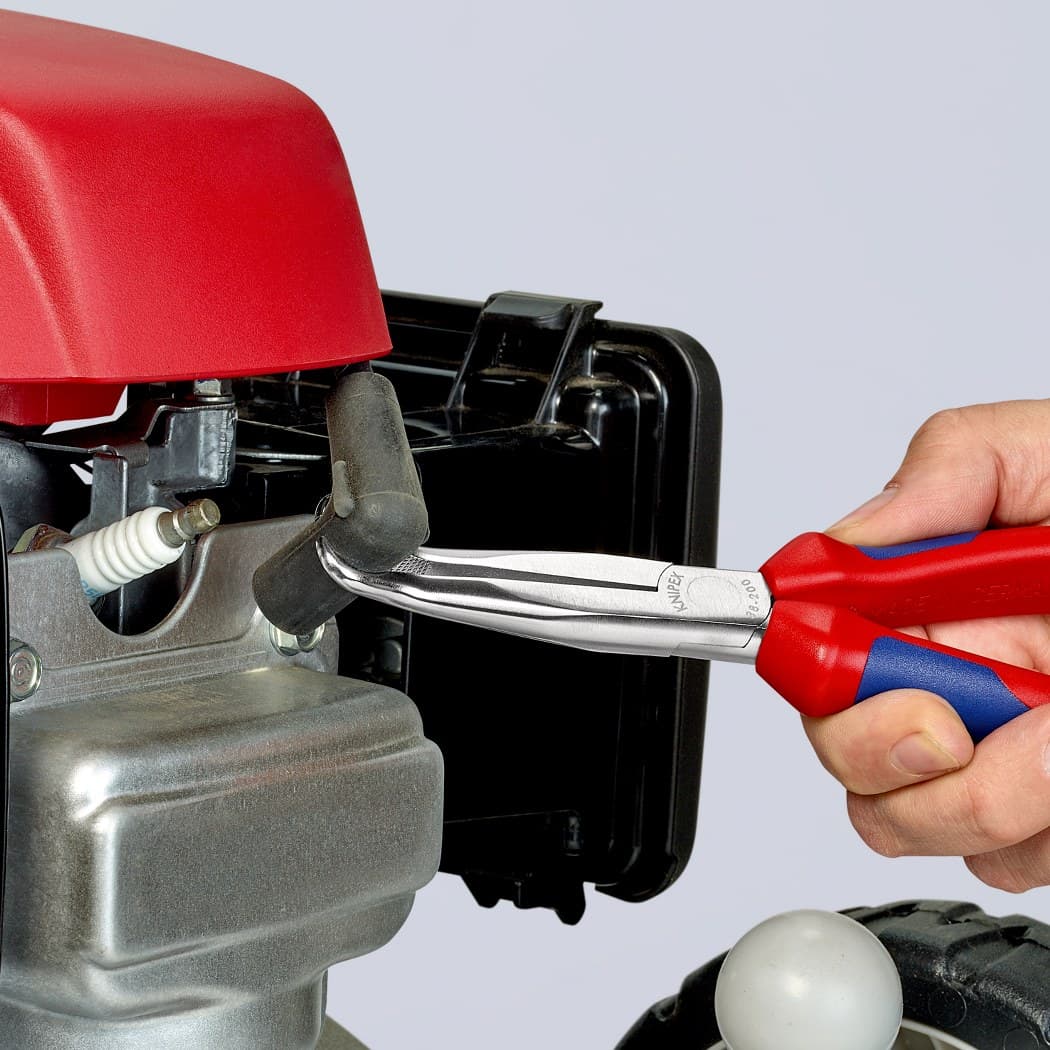 Knipex mehaničarska klešta za hvatanje kablova svećica 200mm 38 95 200 - slika 10