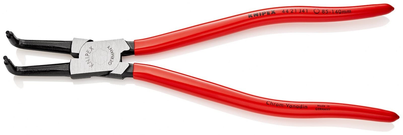 Knipex klešta za unutrašnje sigurnosne prstenove kriva 300mm 44 21 J41 - slika 2