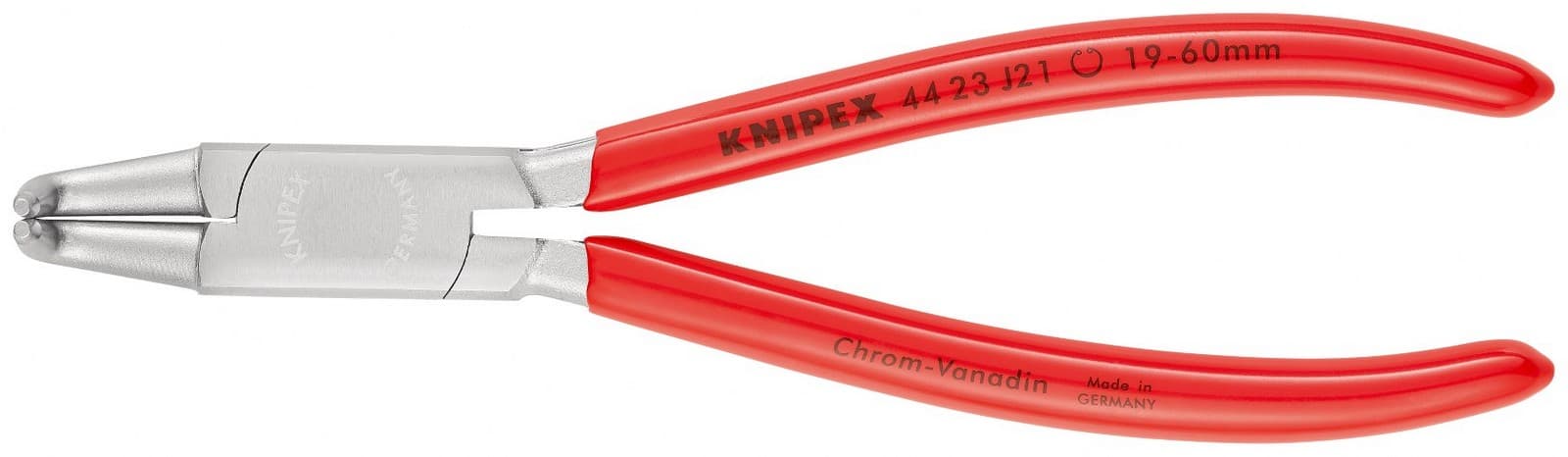 Knipex klešta za unutrašnje sigurnosne prstenove kriva 170mm 44 23 J21 - slika 3