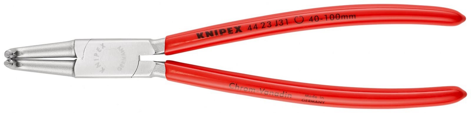 Knipex klešta za unutrašnje sigurnosne prstenove kriva 215mm 44 23 J31 - slika 3
